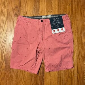 Paper Denim & Cloth stretch twill slim fit shorts